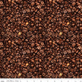 Coffee Time by Riley Blake - Coffee Beans Brown