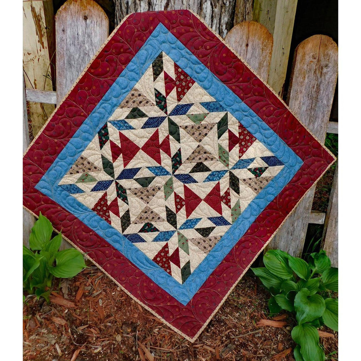 Five Star Review Quilt Pattern by Deb Heatherly