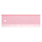 Add A-Quarter Ruler 6in Plus Pink