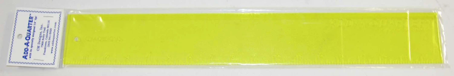 Add A-Quarter Ruler 2 1/2in x 18in