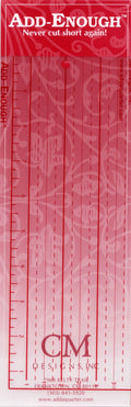 Add-Enough Ruler 4in x 10in