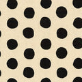 Canvas Natural Dots by Sevenberry - Jet