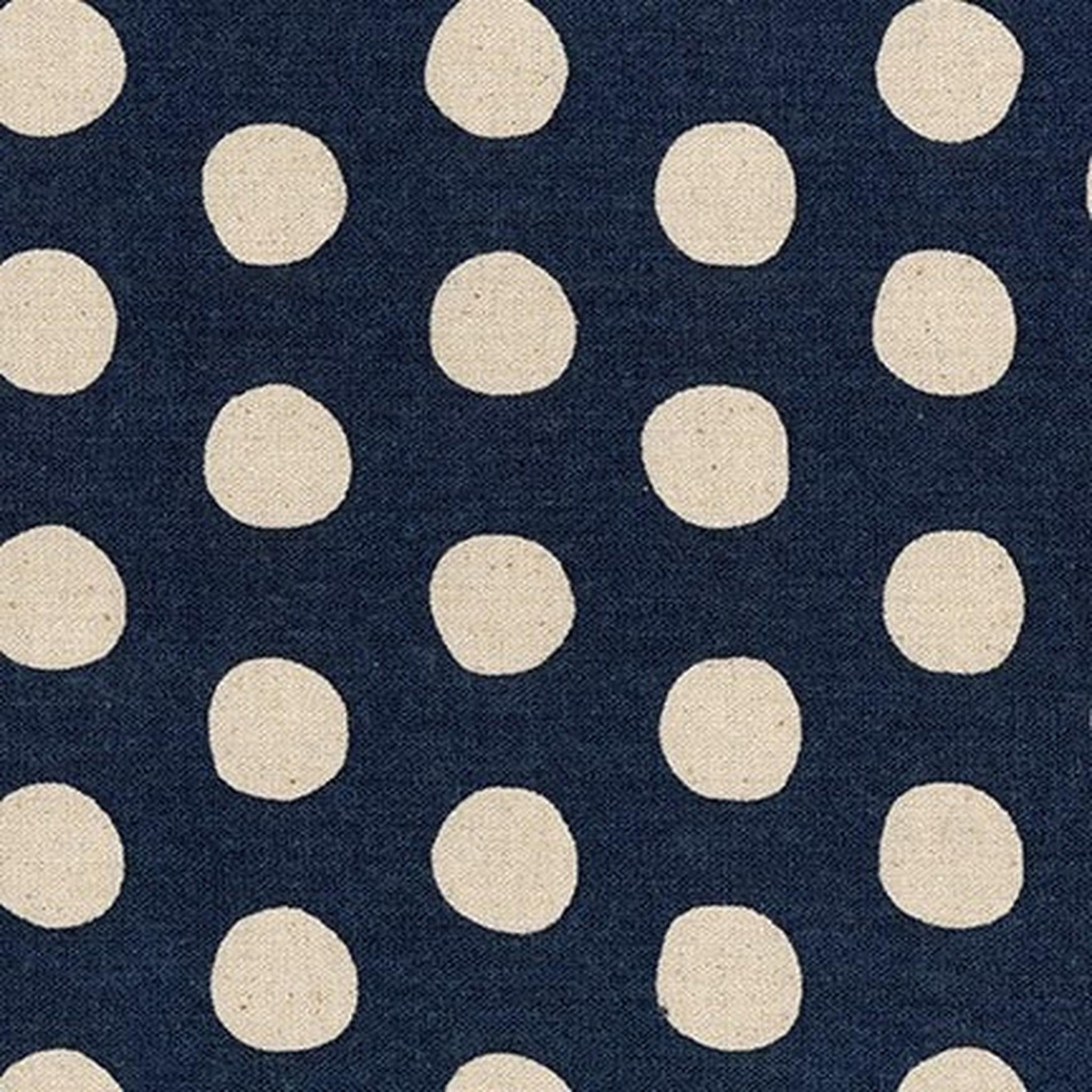 Canvas Natural Dots by Sevenberry - Midnight