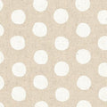 Canvas Natural Dots by Sevenberry - White
