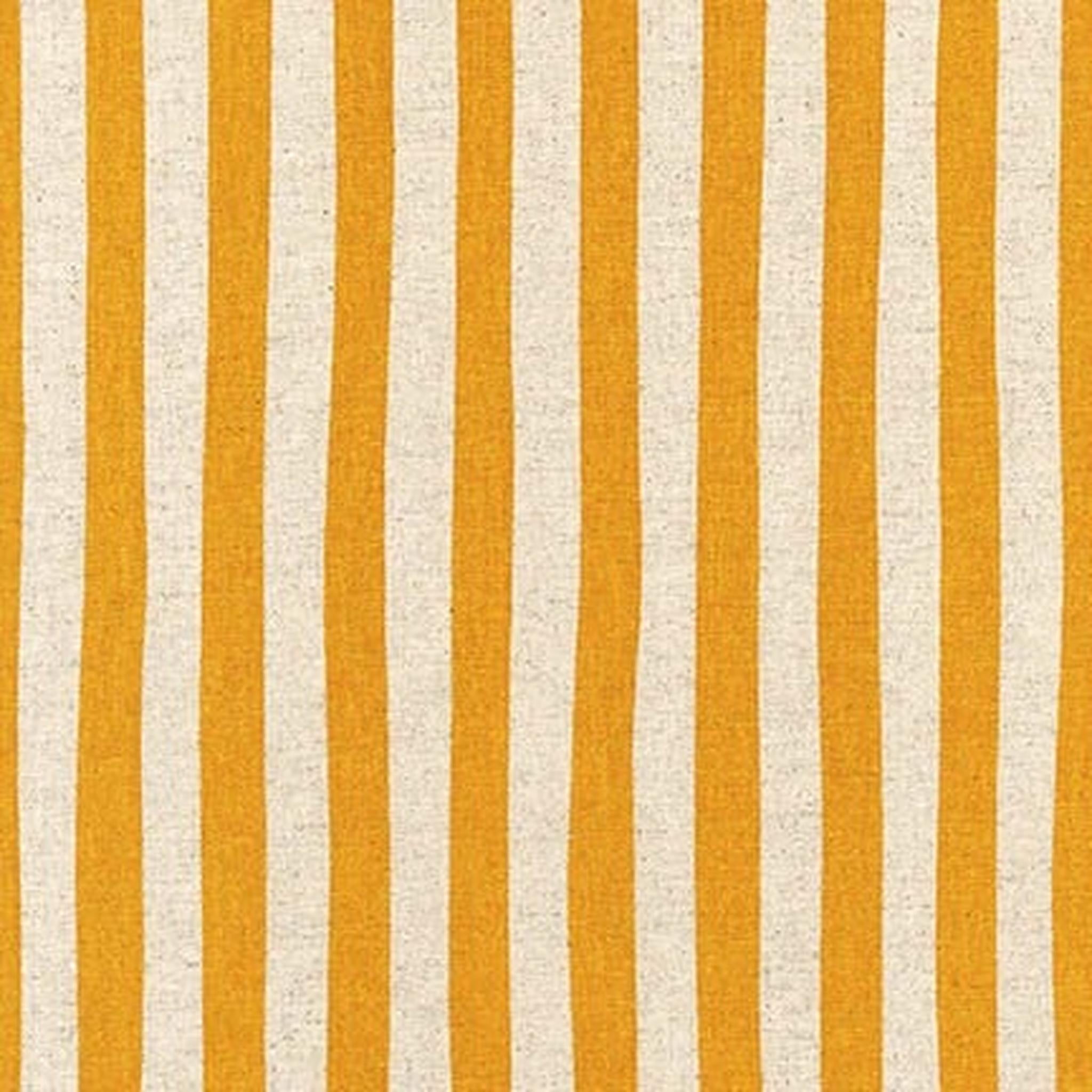 Canvas Natural Stripes by Sevenberry - Gold