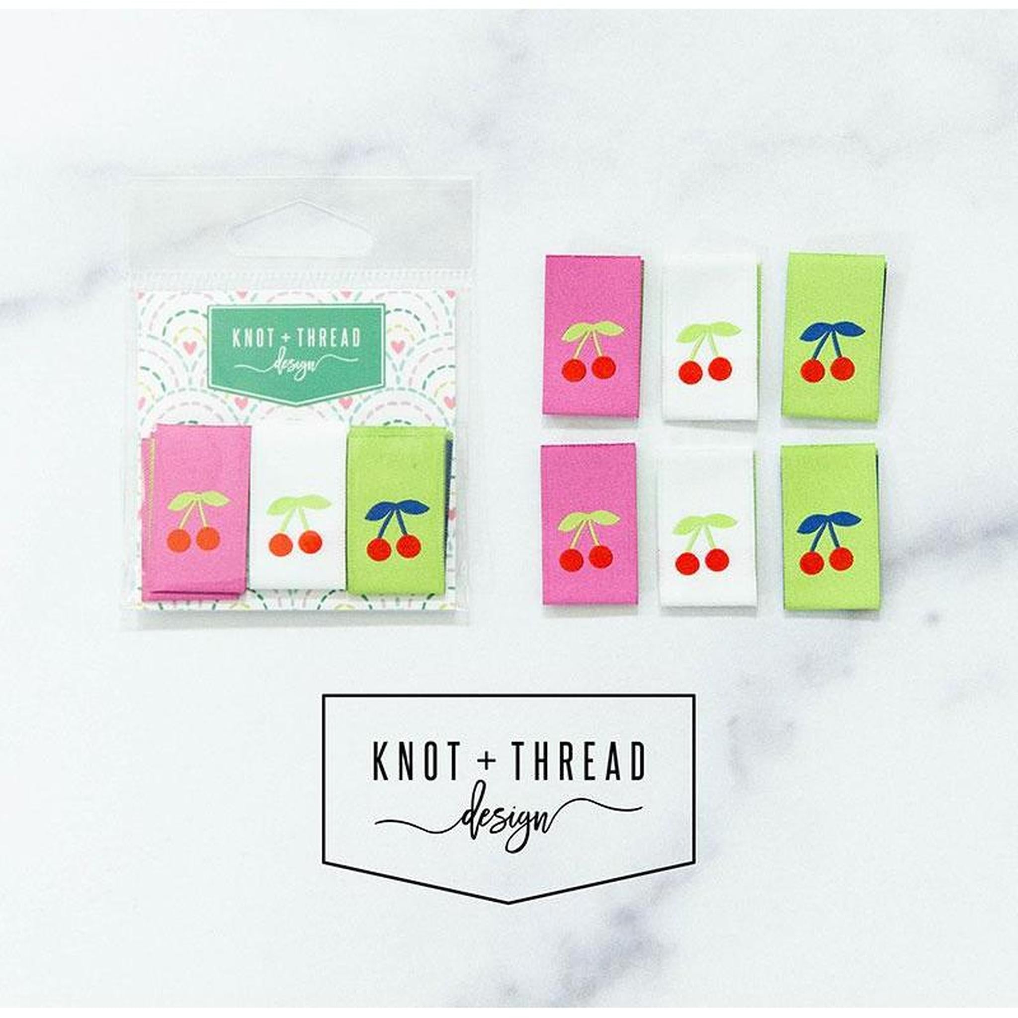 Woven Labels by Renaissance - Cheery Cherries