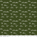 Christmas is in Town by Sandy Gervais Snowballs: Dark Green