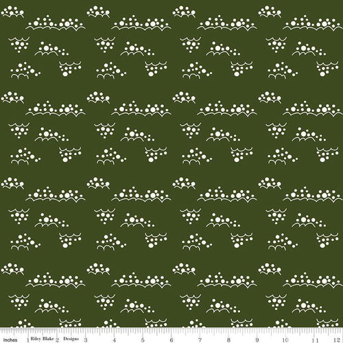 Christmas is in Town by Sandy Gervais Snowballs: Dark Green