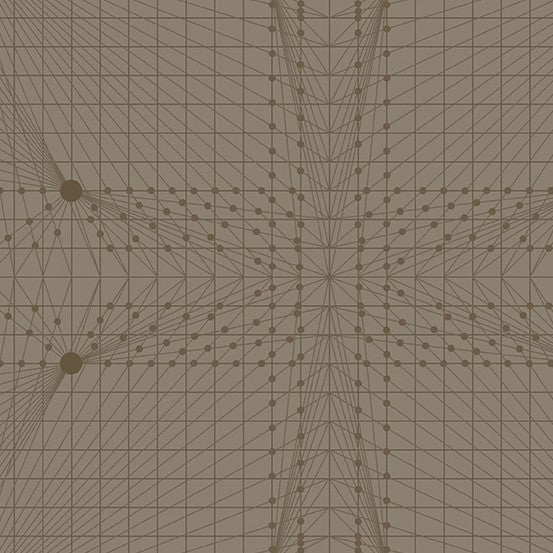 Andover Wallflower Interconnection - Brown Clamshell