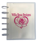 Clear Discbound Pattern Storage Binder by Villa Rosa