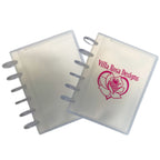 Clear Discbound Pattern Storage Binder by Villa Rosa