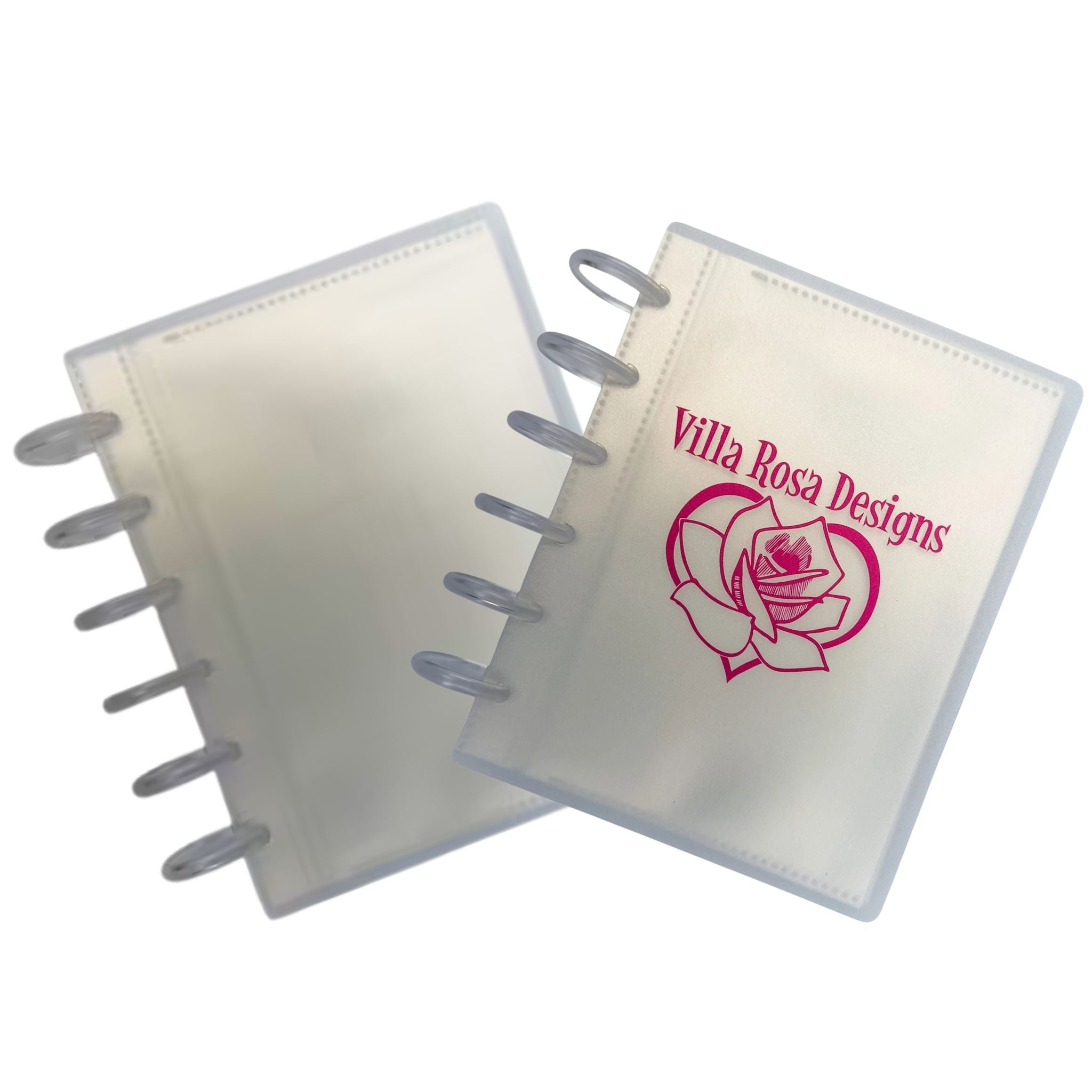 Clear Discbound Pattern Storage Binder by Villa Rosa