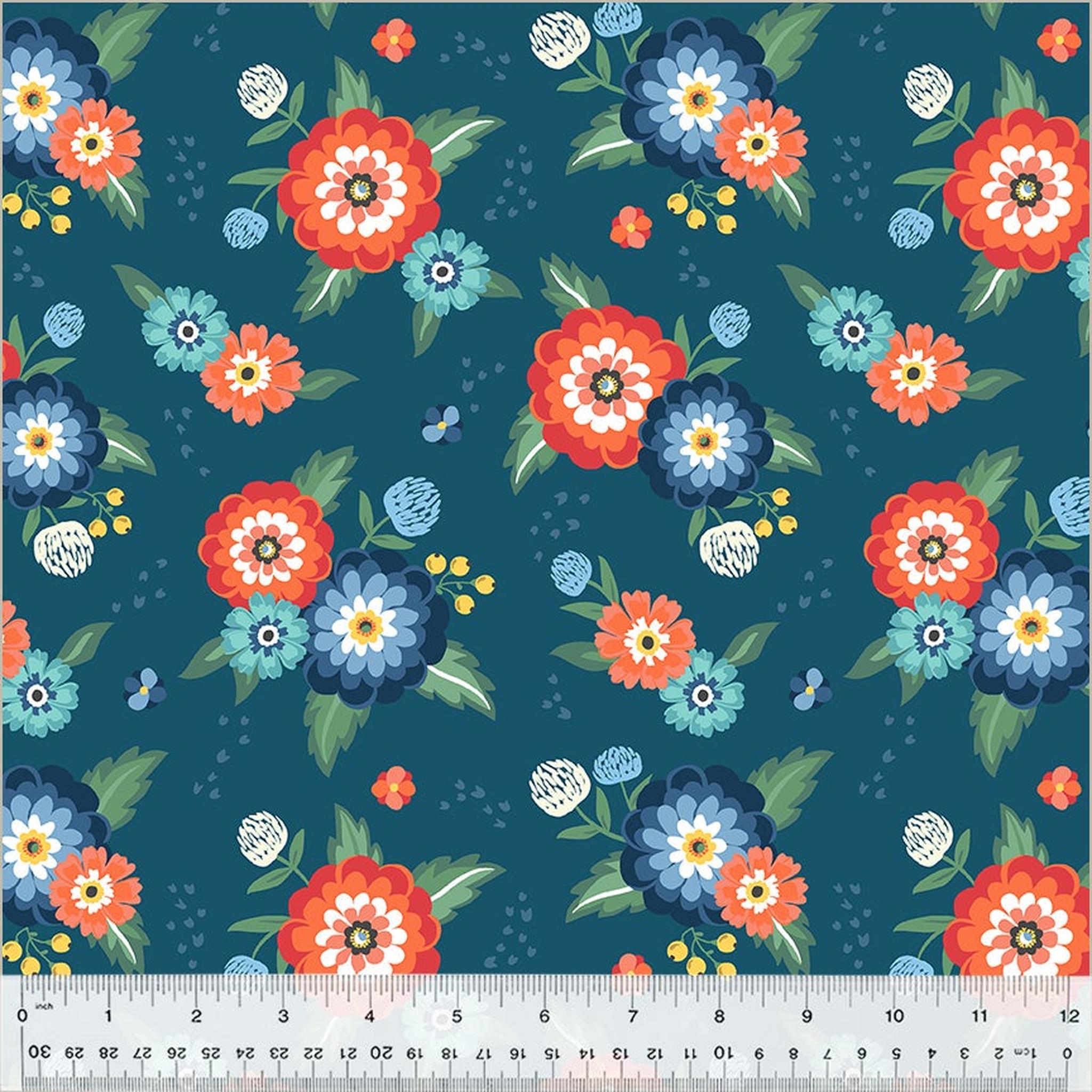 Clover and Dot Dahlia Bouquets - Dark Blue