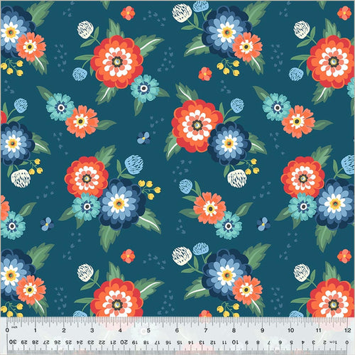 Clover and Dot Dahlia Bouquets - Dark Blue