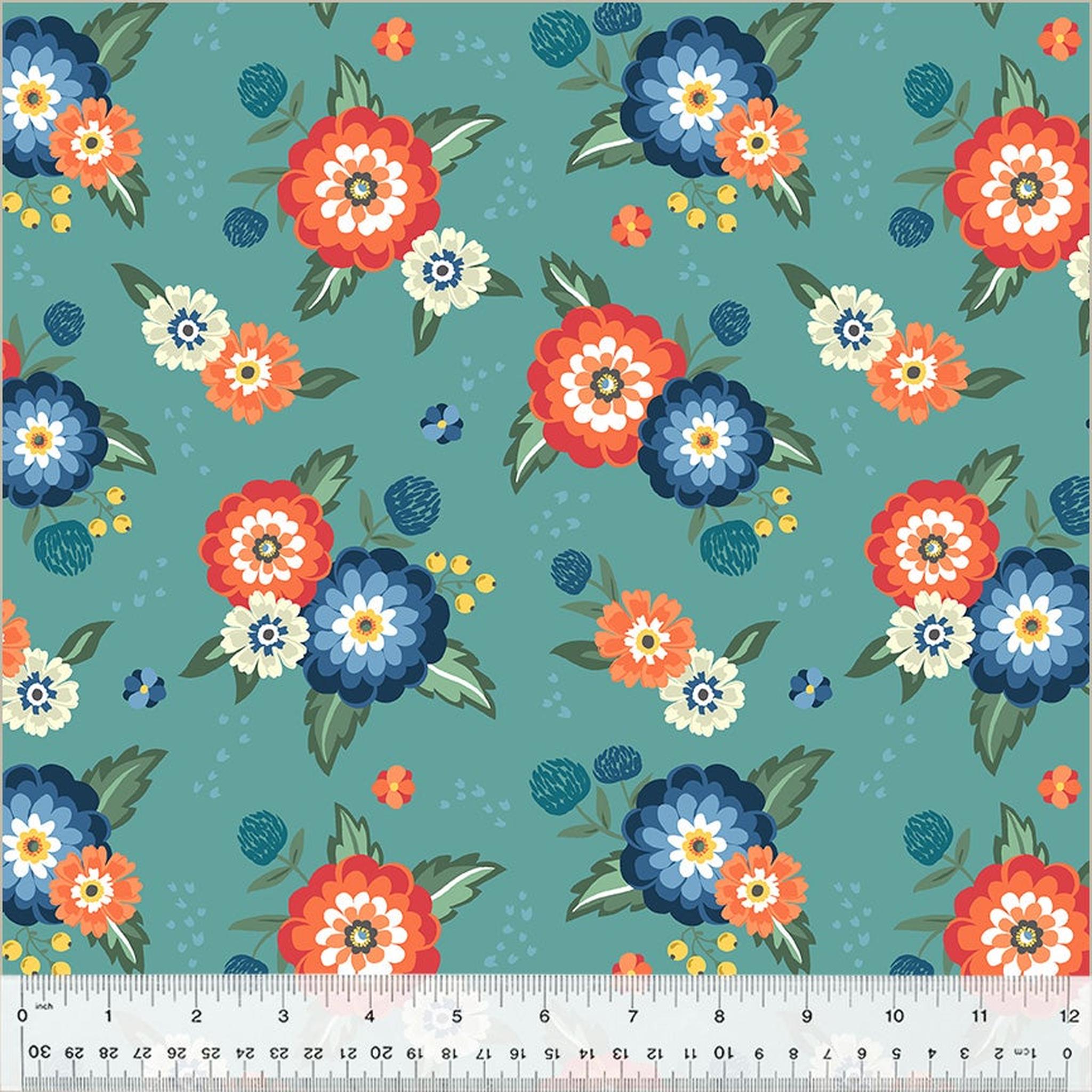 Clover and Dot Dahlia Bouquets - Teal