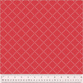 Clover and Dot Grid - Red