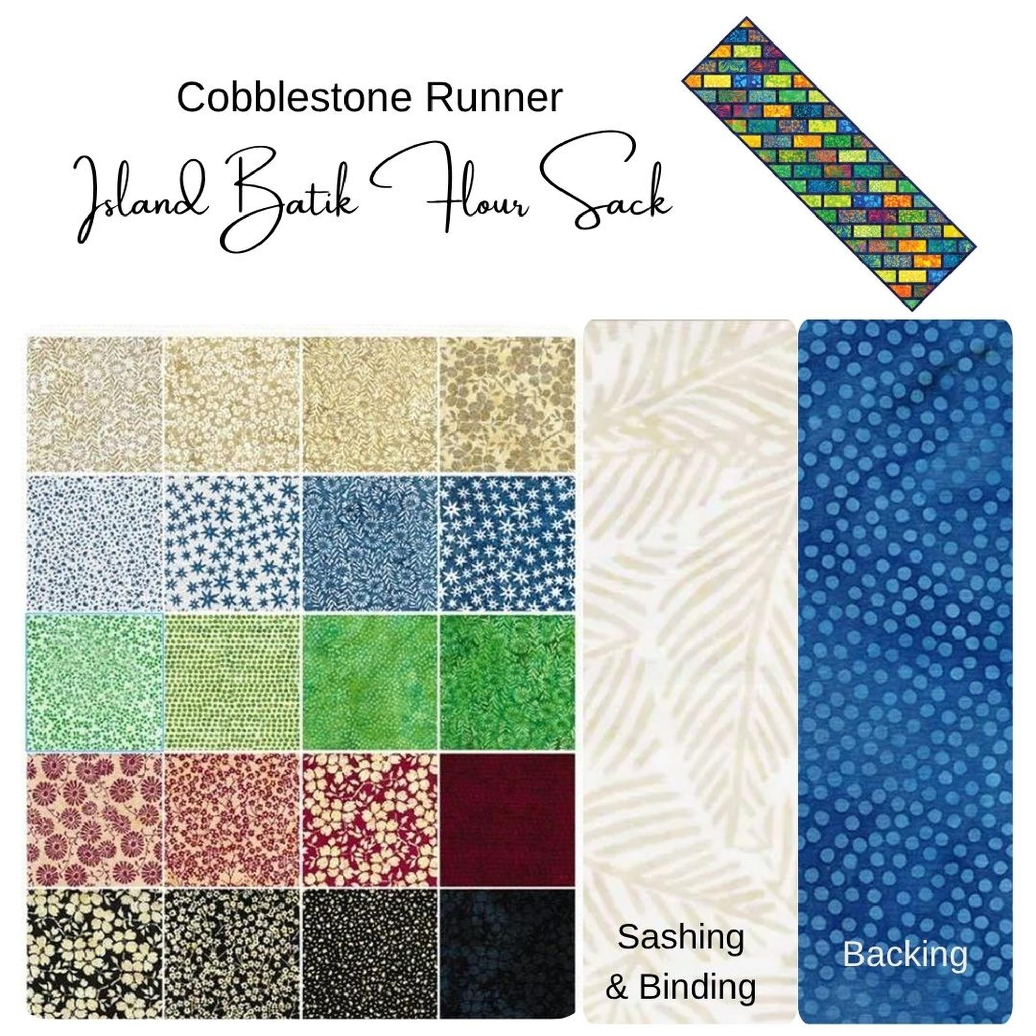 Kit: Cobblestone Runner - Pattern included