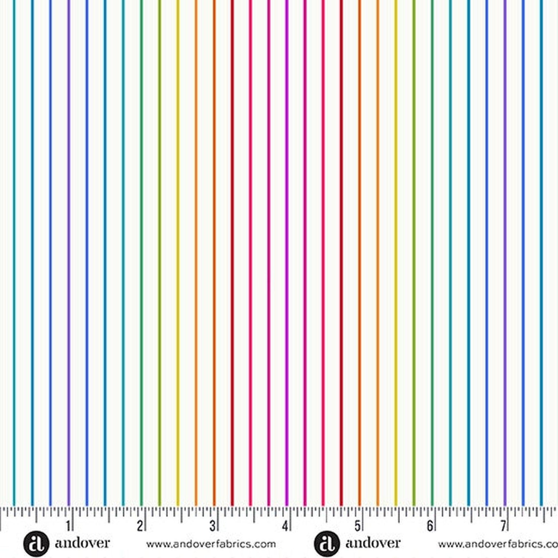 Color Wheel by Alison Glass - Spectrum Stripe: Day