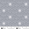 Conway Cottage by Karen Lewis Textiles - Amongst the Flowers: Grey