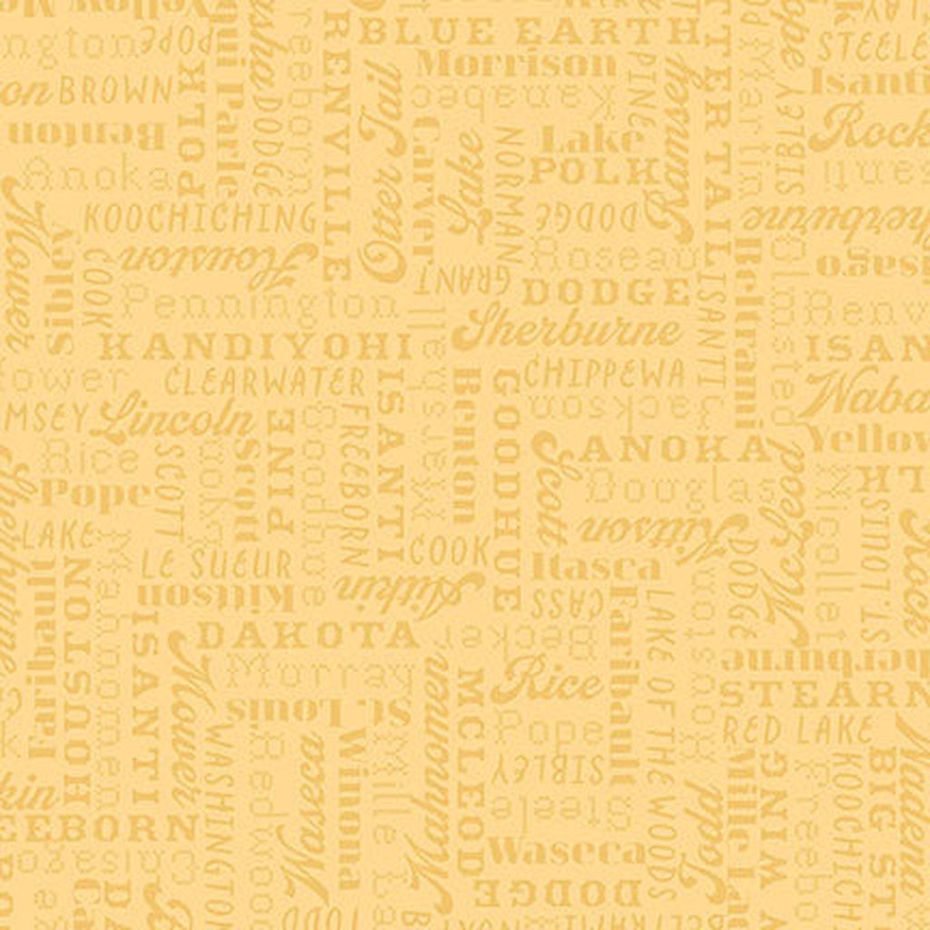 Home Sweet Harvest - Counties Yellow