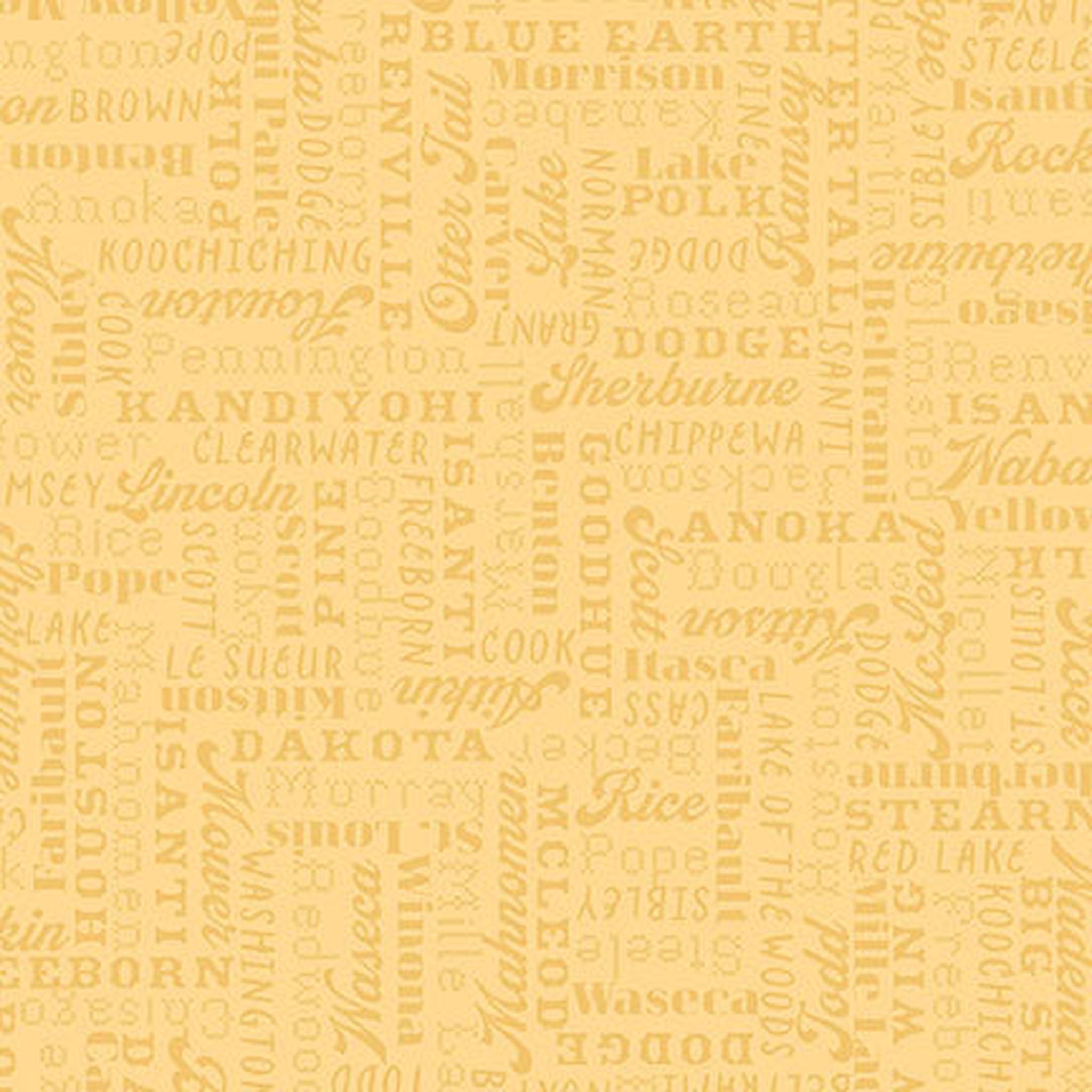 Home Sweet Harvest - Counties Yellow
