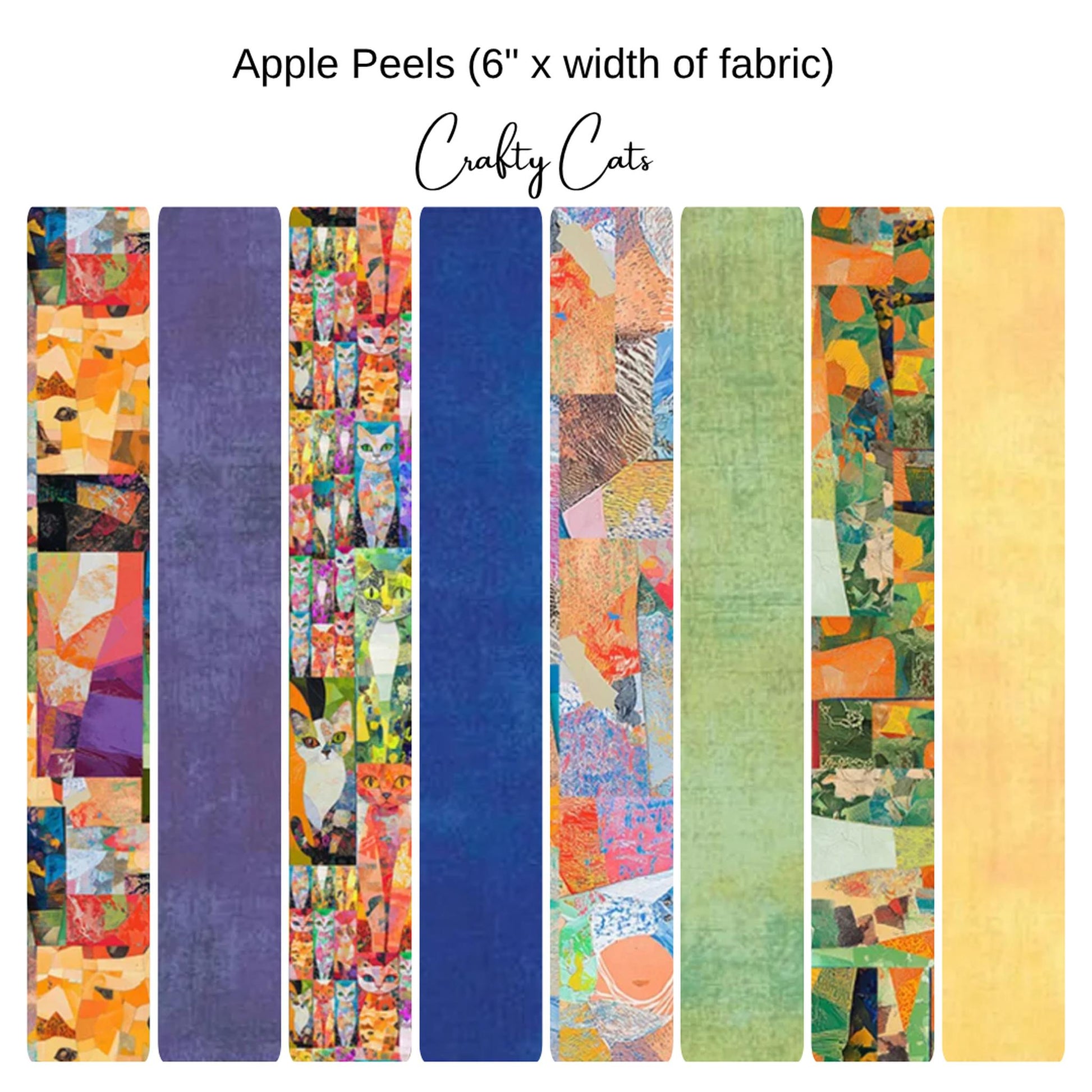 6" Peel (8) Crafty Cats