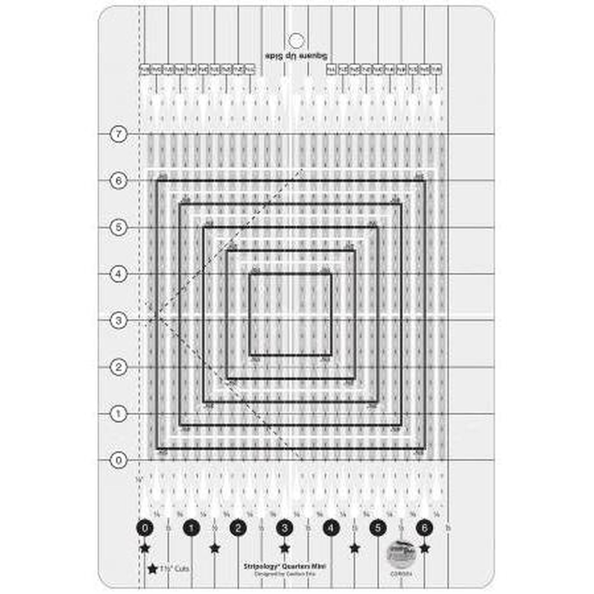 Creative Grids Stripology Quarters Mini