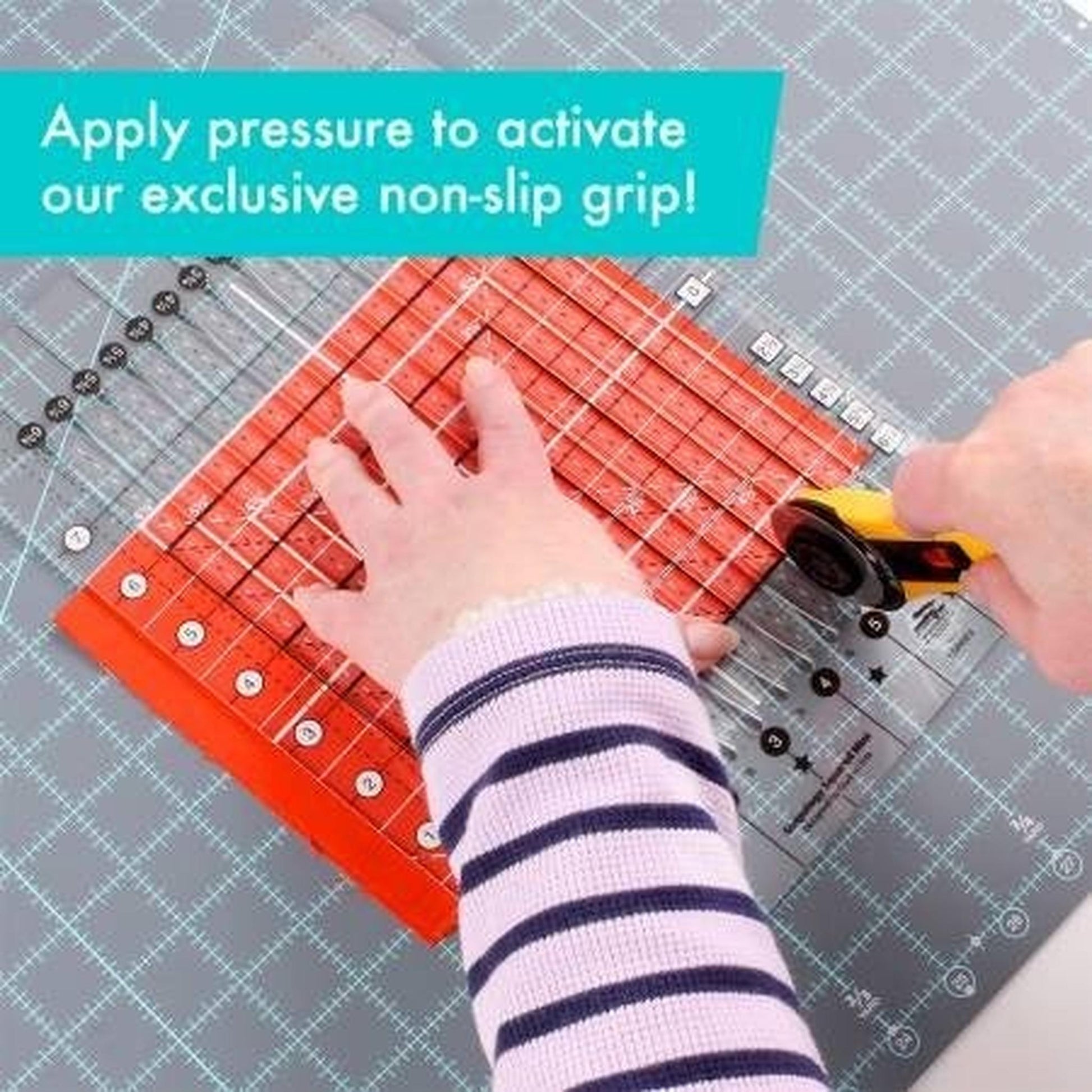 Creative Grids Stripology Squared Mini Ruler