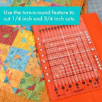 Creative Grids Stripology Squared Mini Ruler