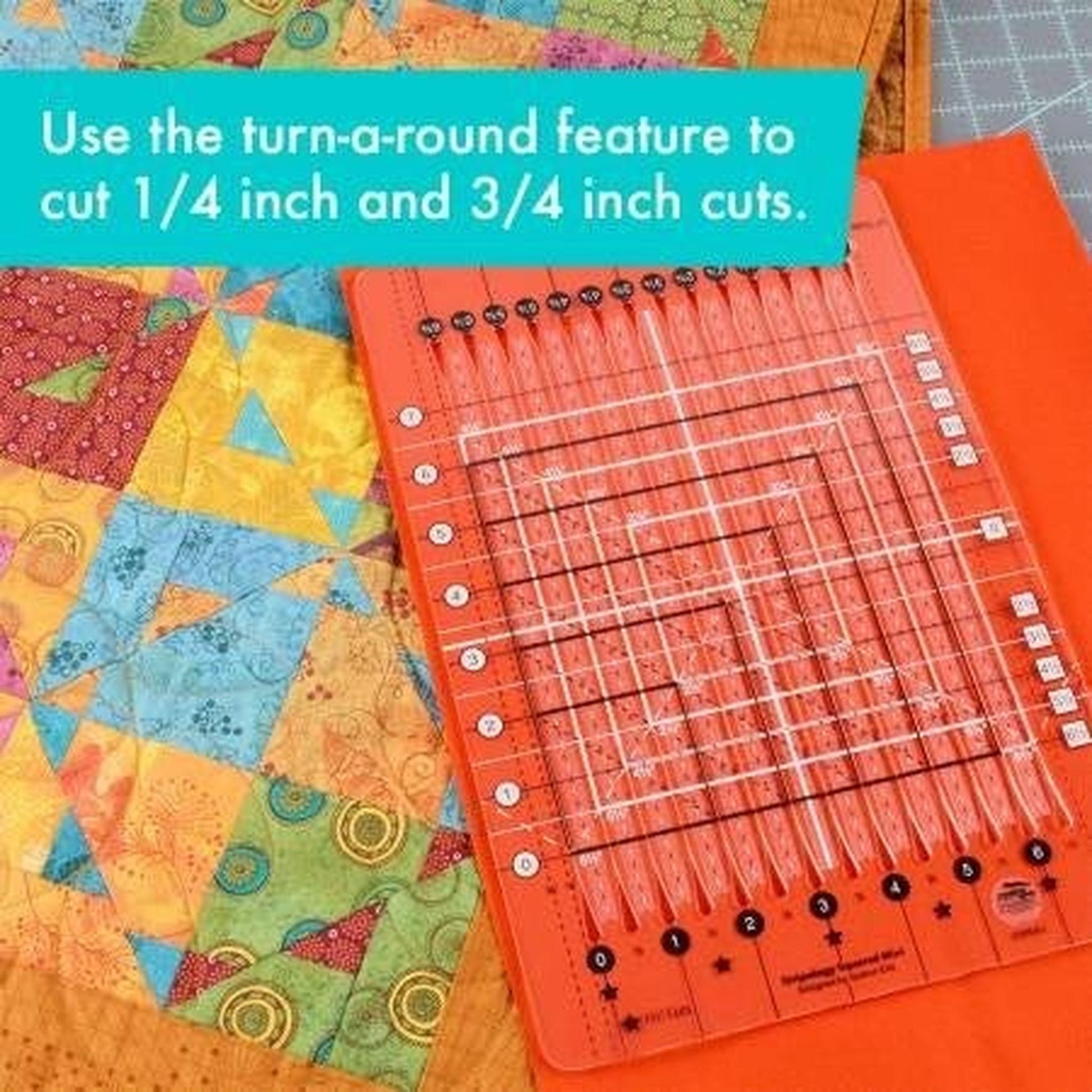 Creative Grids Stripology Squared Mini Ruler