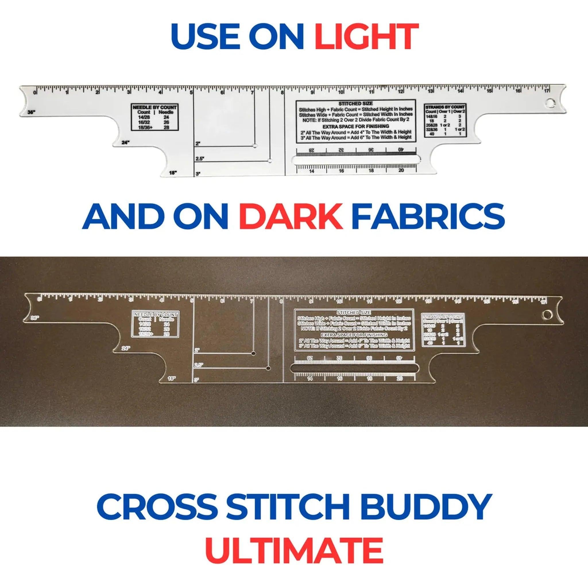 Cross Stitch Buddy - Ultimate Ruler by Stitchy Prose