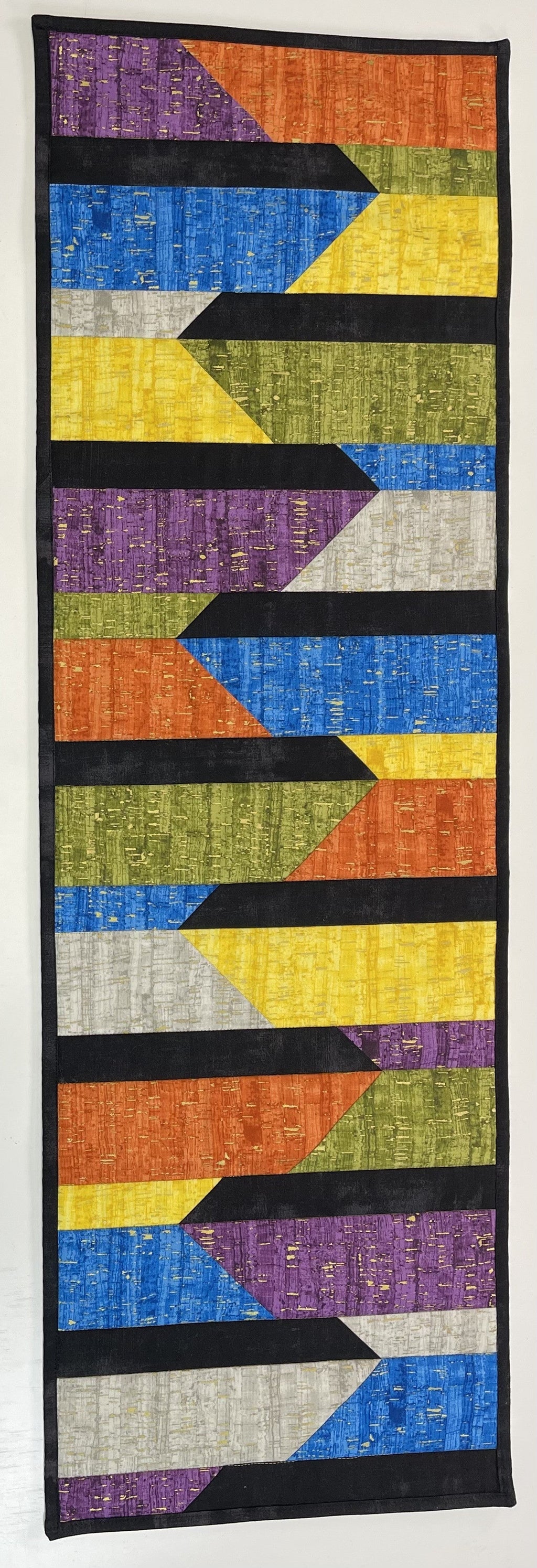 Kit:  Monorail Table Runner in Uncorked (pattern not included)