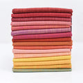 Fat Quarter Bundle (16) Handloom in Daiquiri