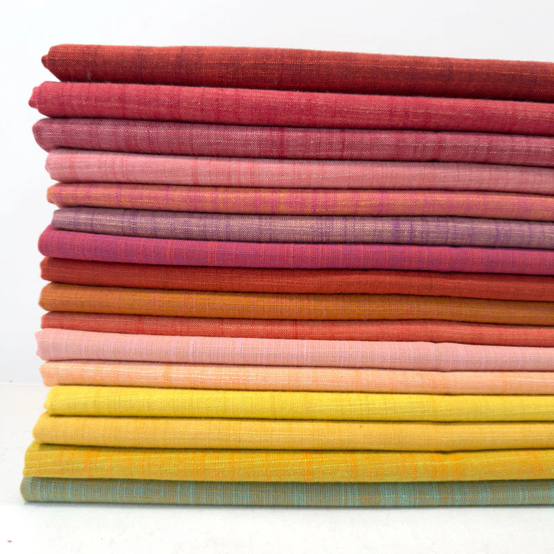 Fat Quarter Bundle (16) Handloom in Daiquiri