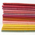 Fat Quarter Bundle (16) Handloom in Daiquiri