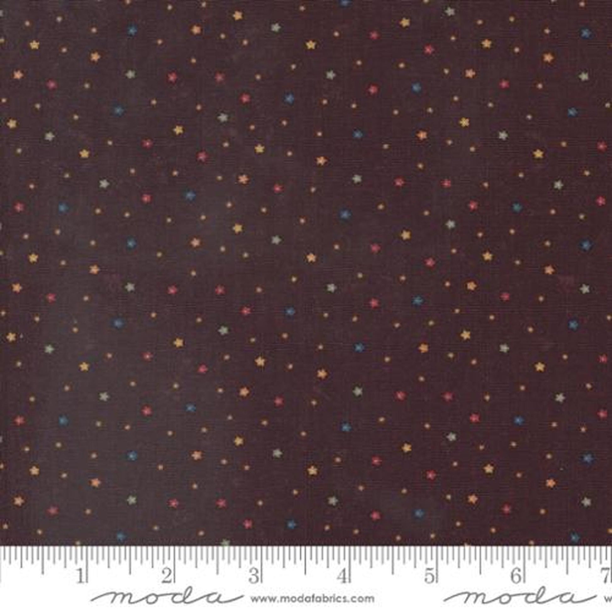 Daisy Lane by Kansas Troubles Quilters - Pebbles Ditsy: Crocus