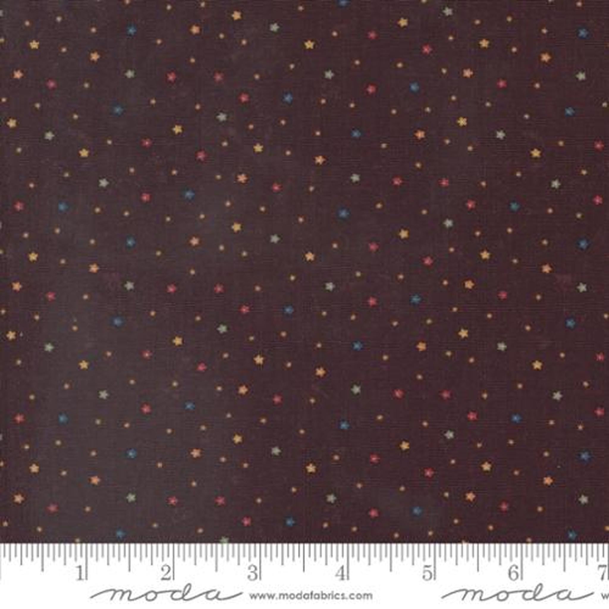 Daisy Lane by Kansas Troubles Quilters - Pebbles Ditsy: Crocus