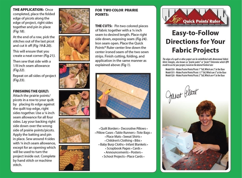 3" Prairie Point Ruler *Final Sale*