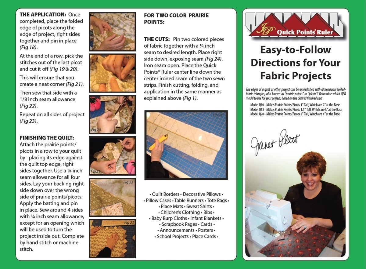 3" Prairie Point Ruler *Final Sale*