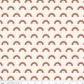 Designer Flannel by Ashley Collett Design - Salt and Honey Rainbows Cream