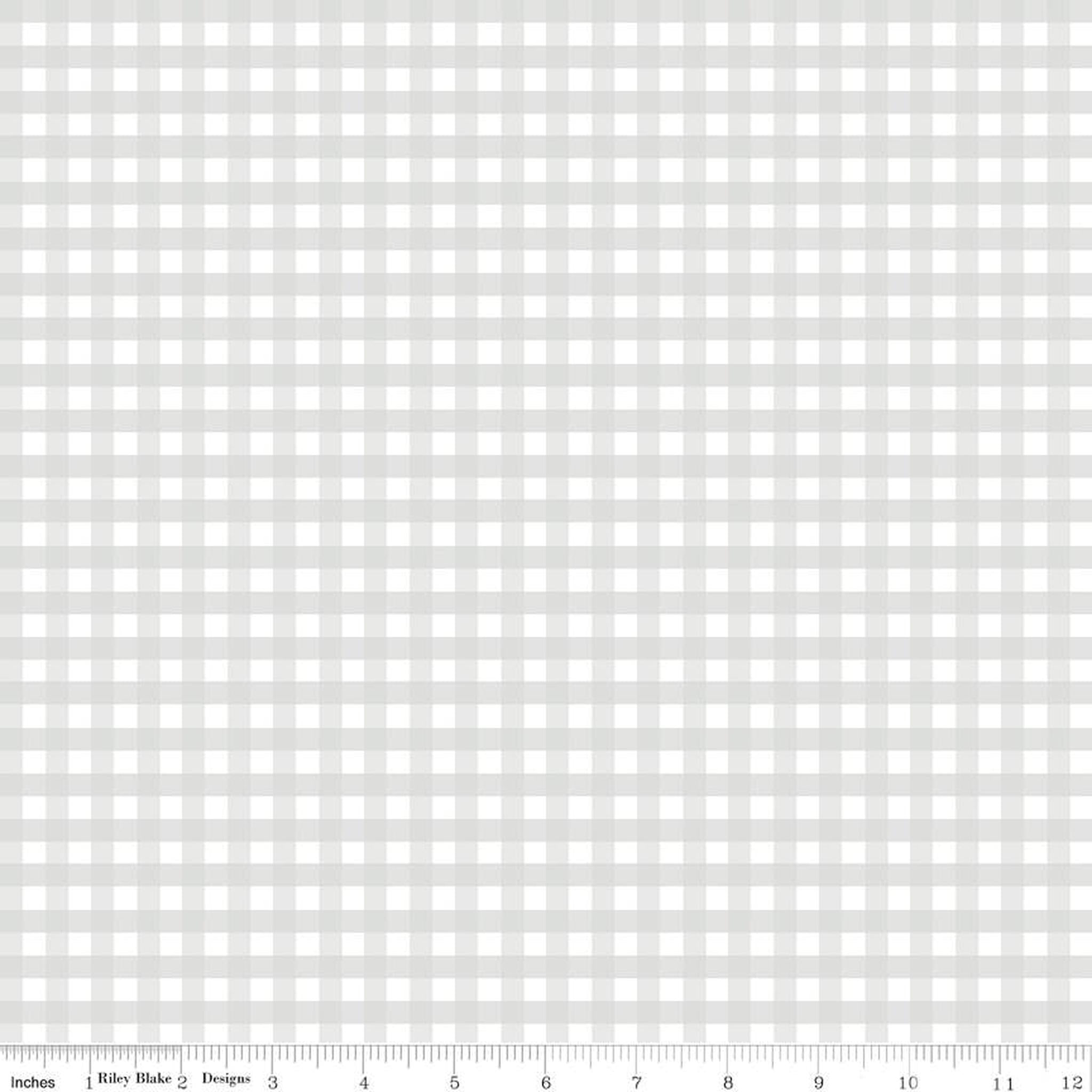 Designer Flannel by The RBD Designers - Gingham Gray
