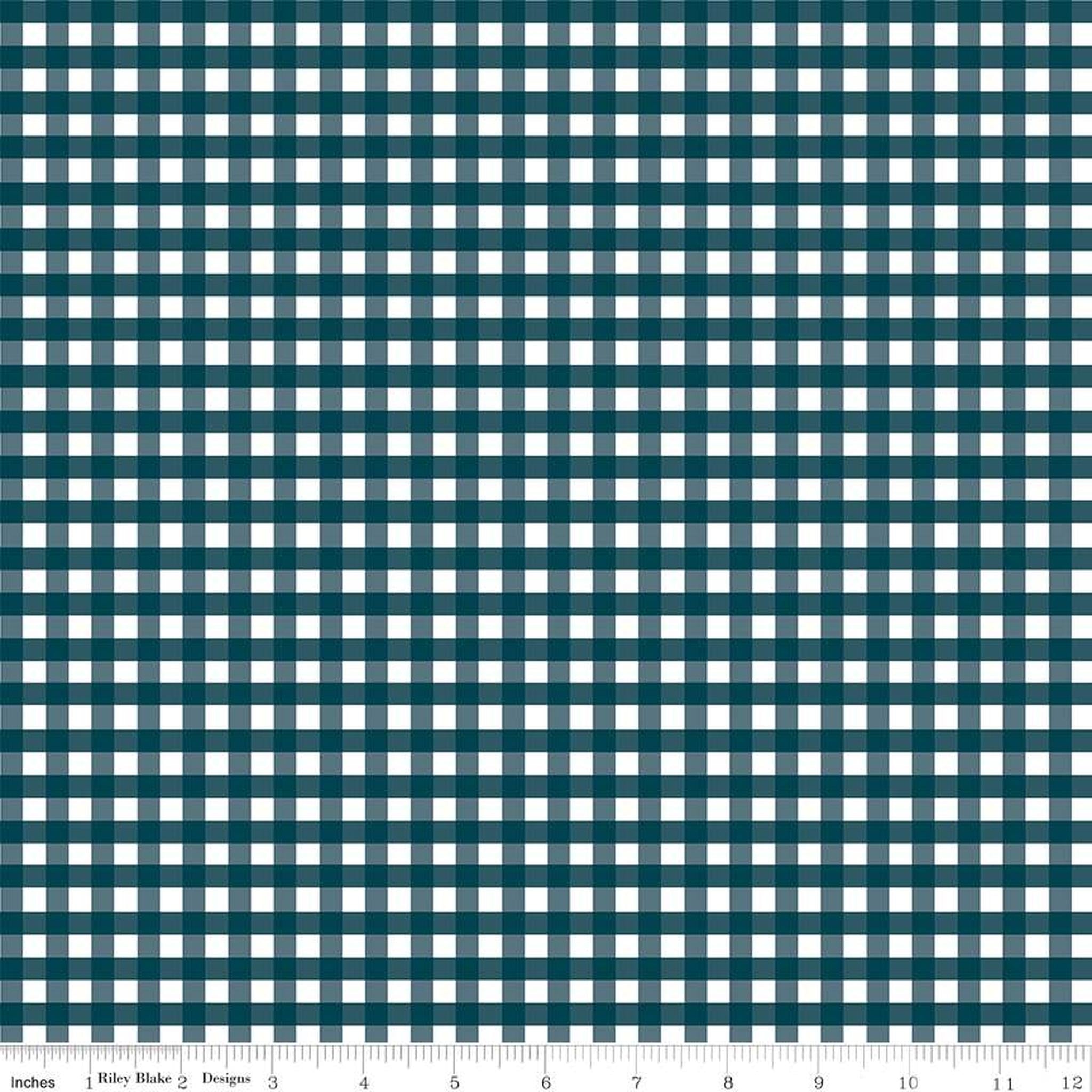 Designer Flannel by The RBD Designers - Gingham Navy