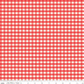 Designer Flannel by The RBD Designers - Gingham Red