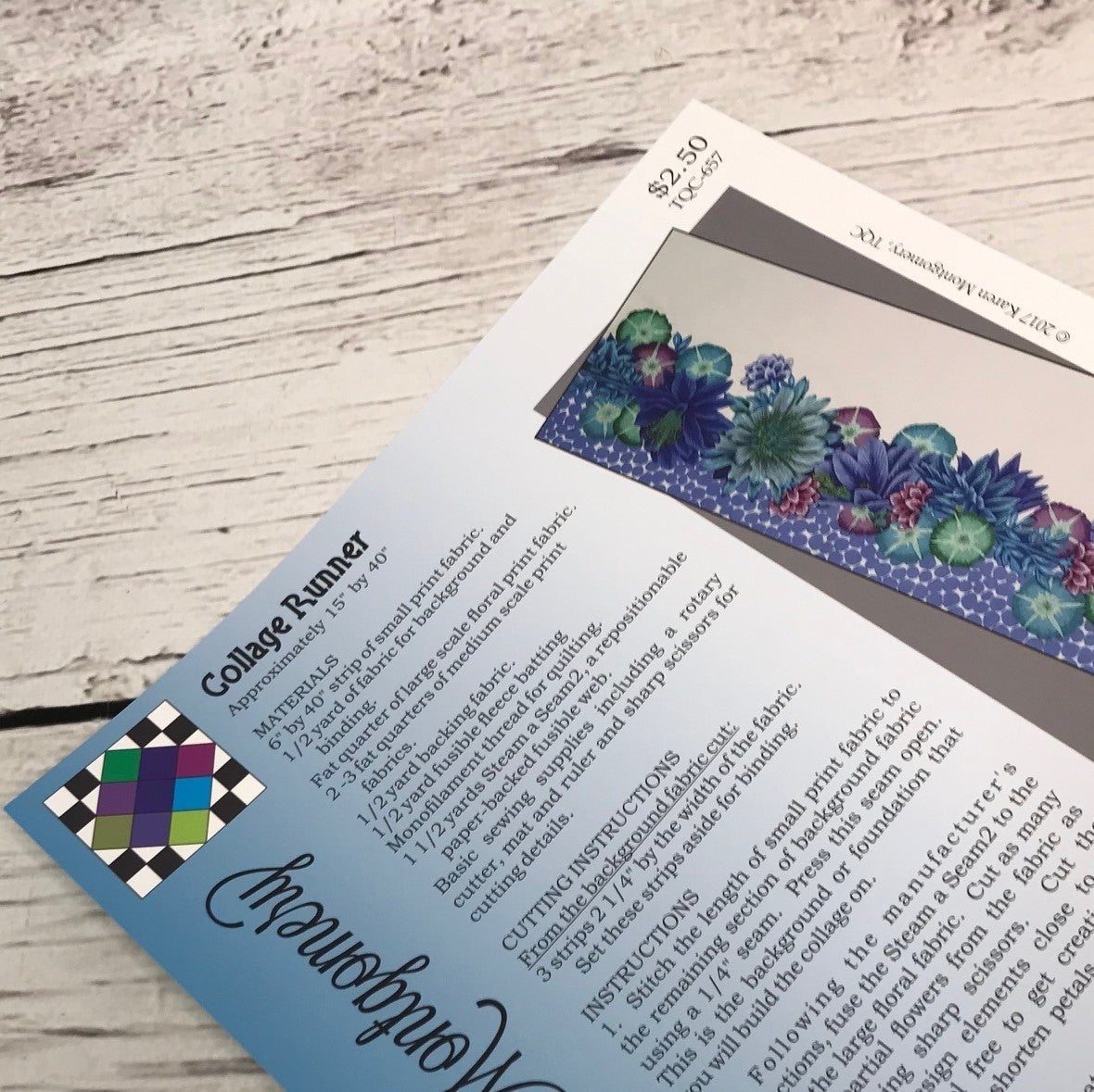 Pattern: KM Collage Runner