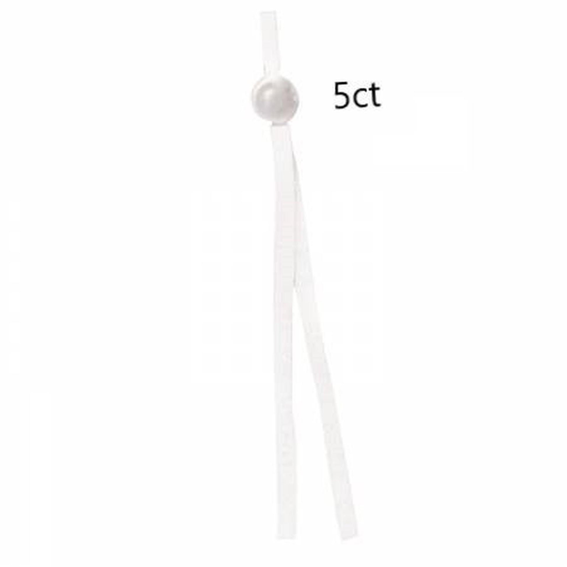 Drawstring Mask Elastic 5 count