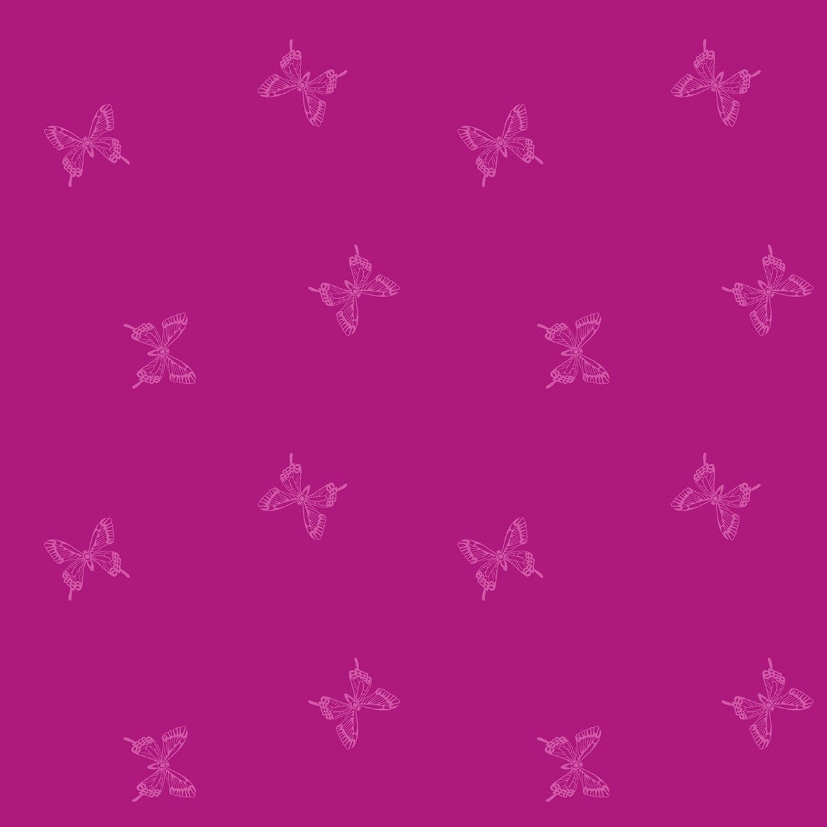 Backyard by Sarah Watts - Tiny Butterflies Berry