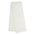 Dunroven House Tea Towel - Honeycomb Dijon on White