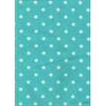 Dunroven House Tea Towel - Turquoise Polka Dots