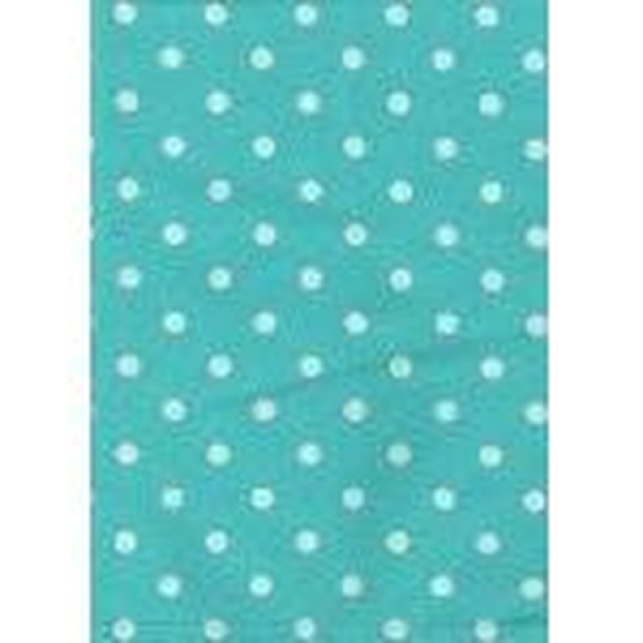 Dunroven House Tea Towel - Turquoise Polka Dots
