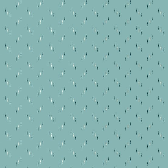 Andover Jewelbox Arrowheads - Sky